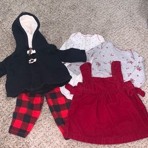 Winter baby girl clothes